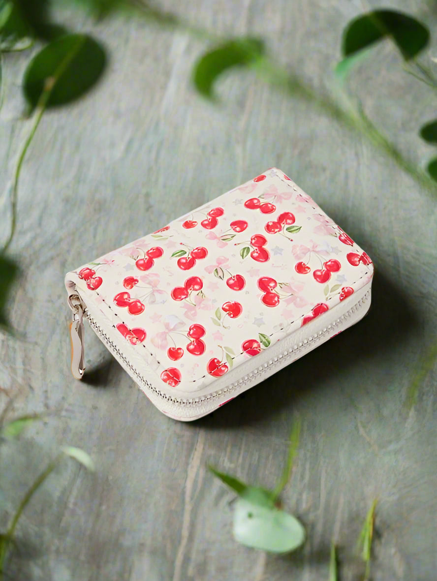 🍒 Cherry Wallet - Stylish Compact Coin Purse 🍒