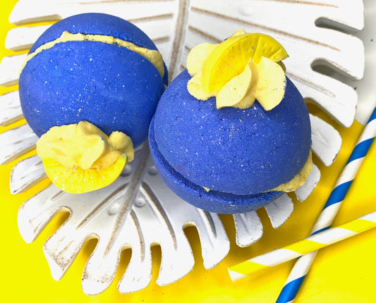 Bath Bomb: Blueberry & Lemon