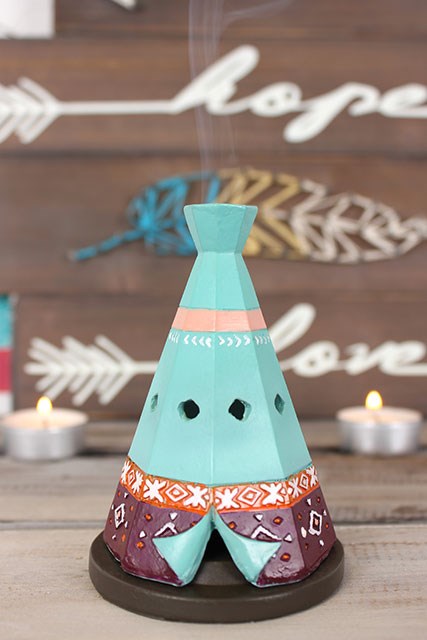 Boho Teepee Cone Burner