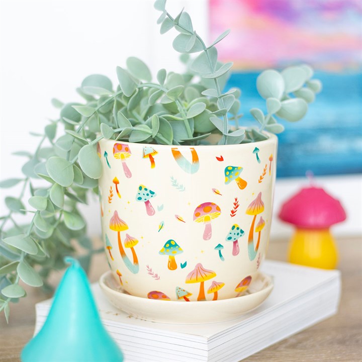 Mushroom Plant Pot