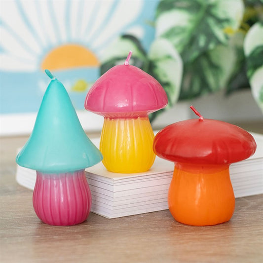 Mushroom Shaped Candle