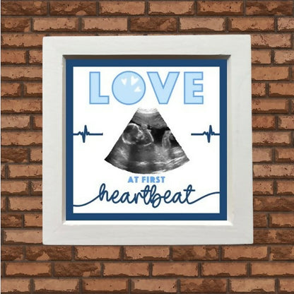 Love at first heartbeat brick