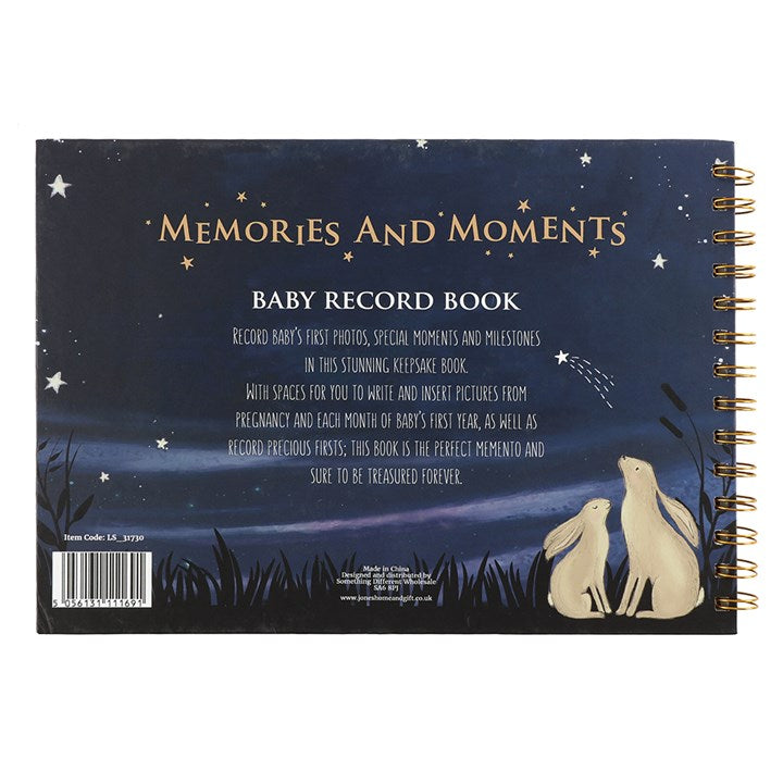 Baby Record Book: Memories & Moments