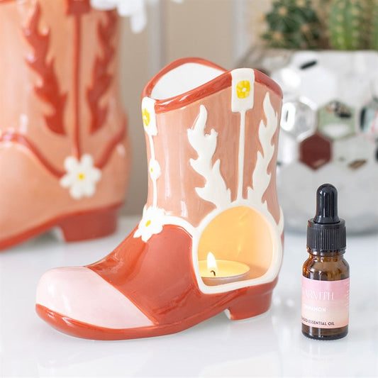 Cowboy Boot Oil Burner & Wax Warmer