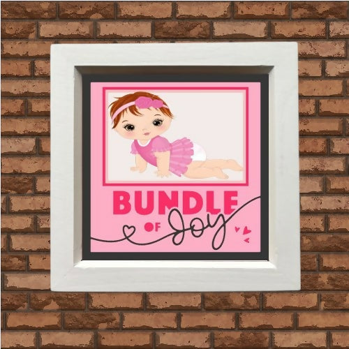 Bundle of joy girl brick