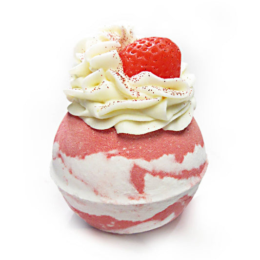 Strawberry Prosecco Bath Bomb