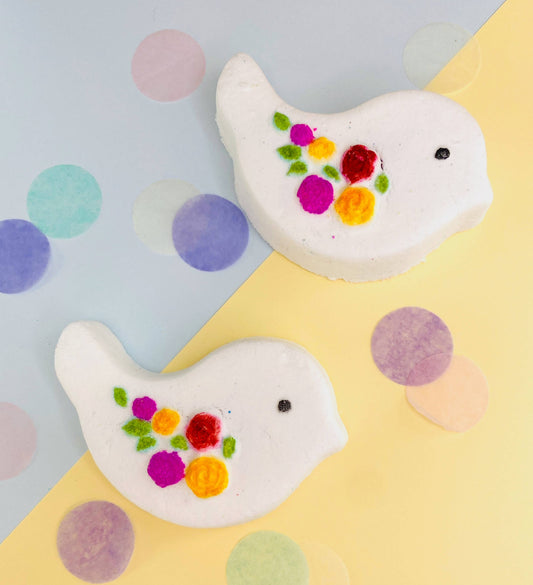 White Dove Bird Bath Bomb