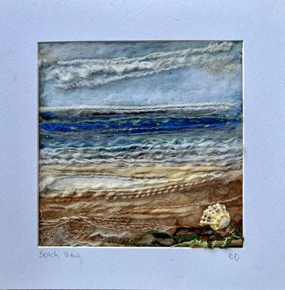 Needle Felt Seascape Workshop Saturday 31st May 2025