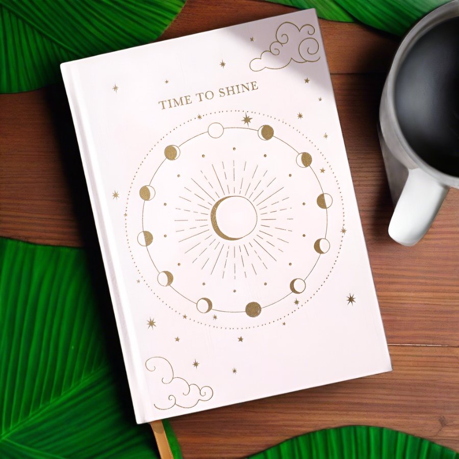 Time to Shine Fabric Notebook - Forever After Collective